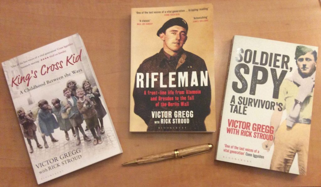 Victor Gregg's three books